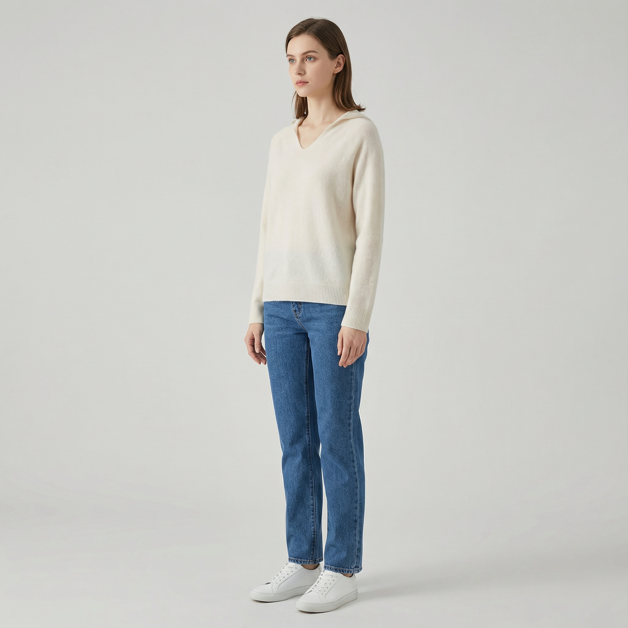Women's Lightweight Hooded Knit Pullover