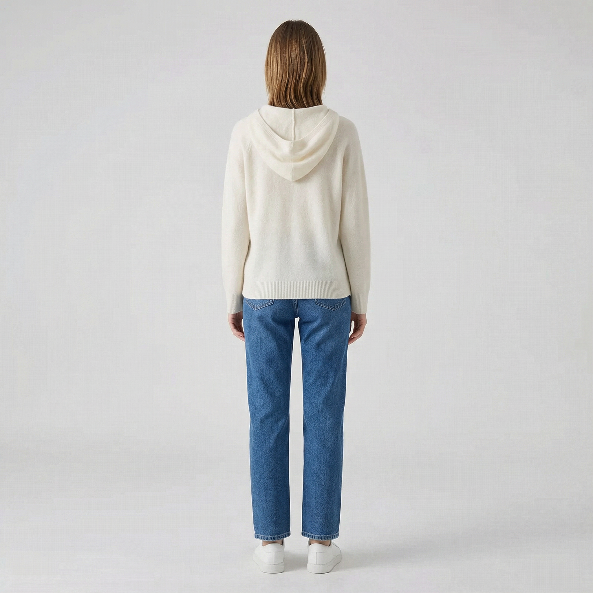 Women's Lightweight Hooded Knit Pullover
