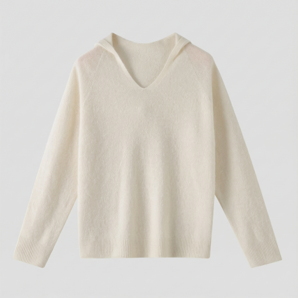 Women's Lightweight Hooded Knit Pullover