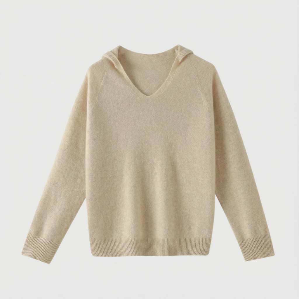Women's Lightweight Hooded Knit Pullover