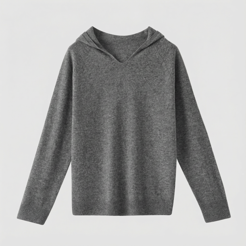 Women's Lightweight Hooded Knit Pullover
