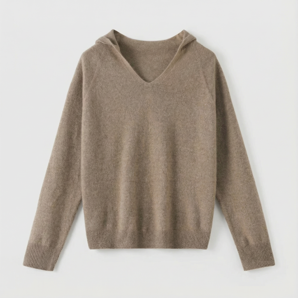 Women's Lightweight Hooded Knit Pullover