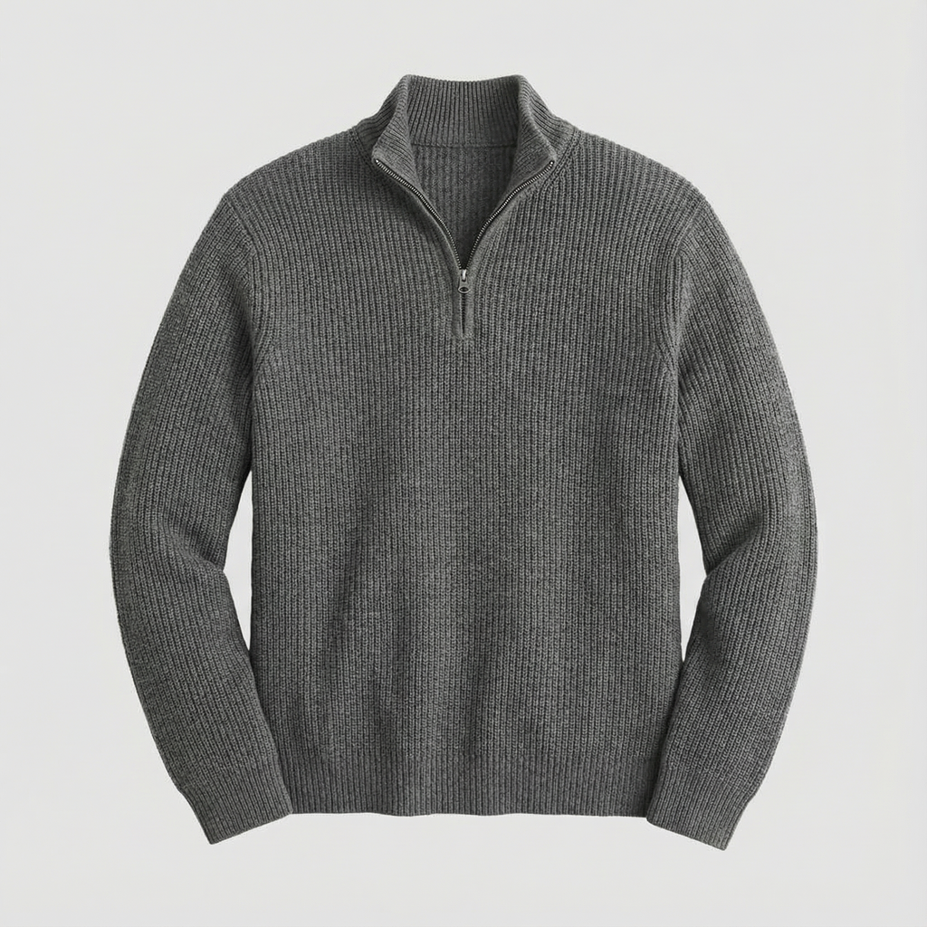 Men's Ribbed Knit Sweater