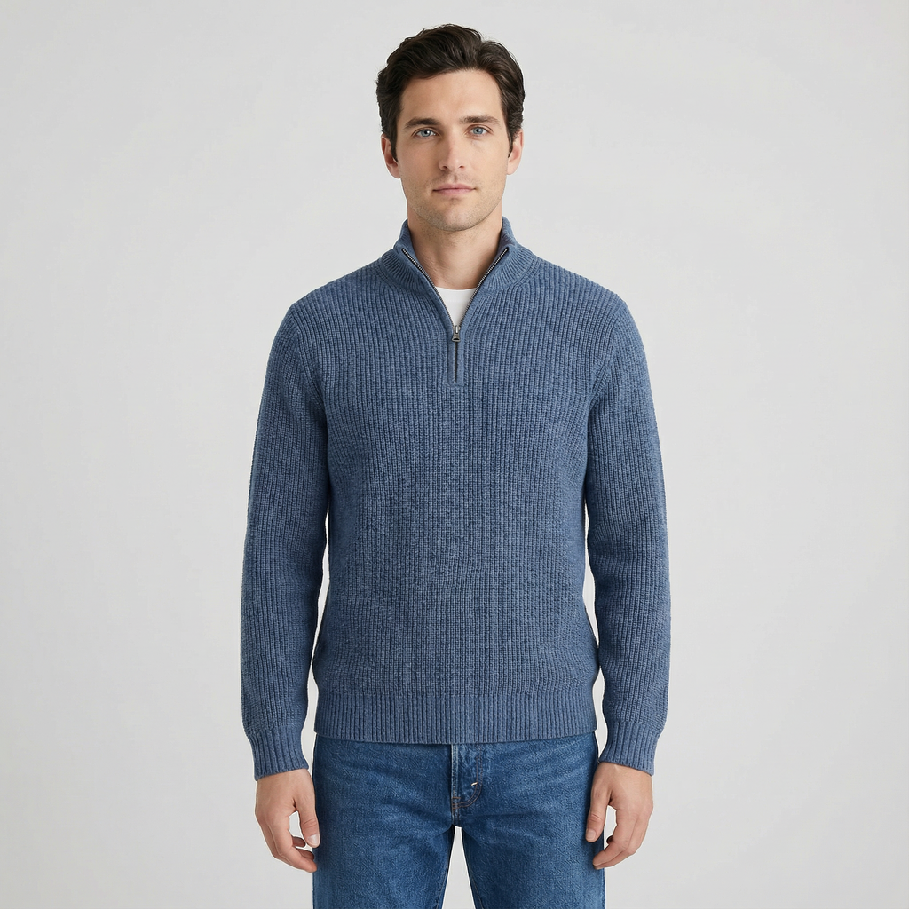 Men's Ribbed Knit Sweater